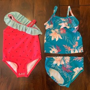 Never Used - Carter’s & Osh Kosh Swimsuits